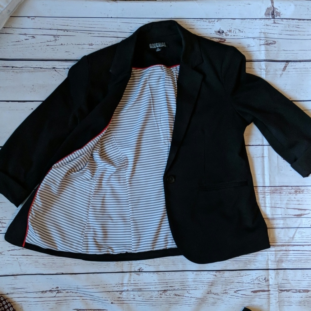 Original Nicole Miller Black Blazer